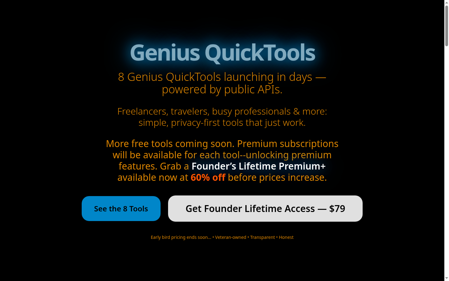 Genius QuickTools